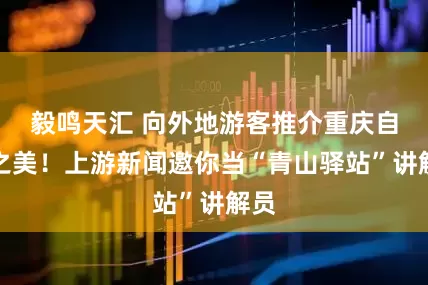 毅鸣天汇 向外地游客推介重庆自然之美！上游新闻邀你当“青山驿站”讲解员